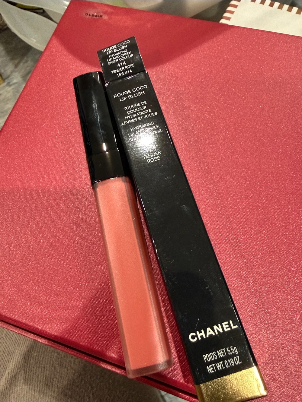 CHANEL Rouge Coco Lip Blush - Tender Rose Pink